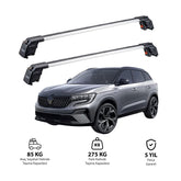 RENAULT AUSTRAL 2022 et modèles ultérieurs TRX2 Thunder Carrier Barres transversales pour galerie de toit 2 barres